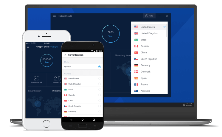 فیلترشکن هات اسپات شیلد Hotspot Shield VPN